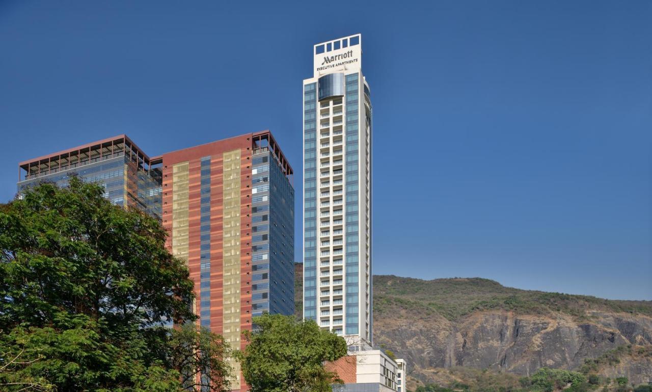 Marriott Executive Apartments Navi Mumbai Exteriör bild