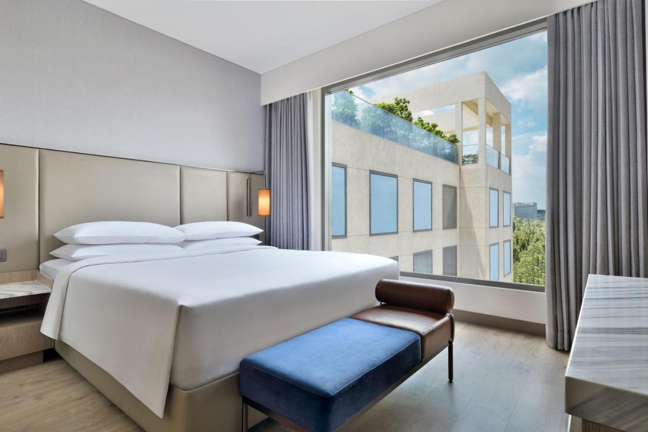 Marriott Executive Apartments Navi Mumbai Exteriör bild